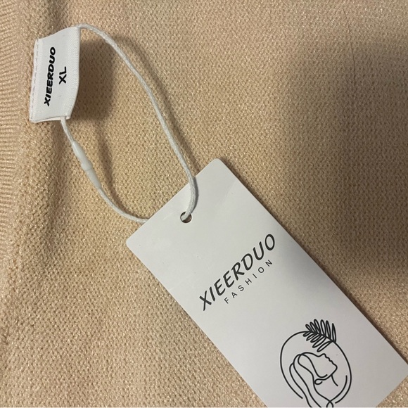 Women's Cream Sweater - Picture 2 of 3